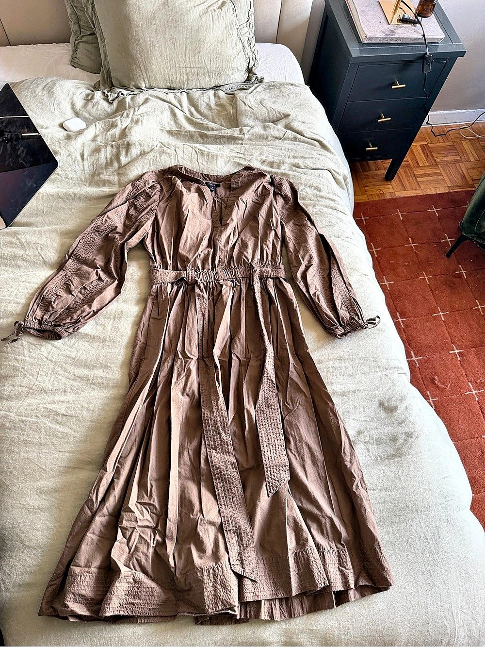 J.Crew Women'Small Maxi Dress in Brown Size Small